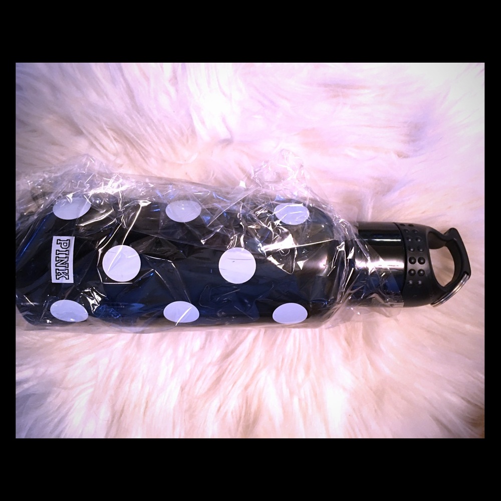 Pink water bottle